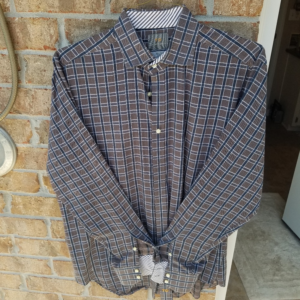 Thomas Dean button up shirt